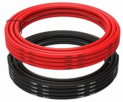 22 AWG Kırmızı ve Sİyah 1 Metre Kablo