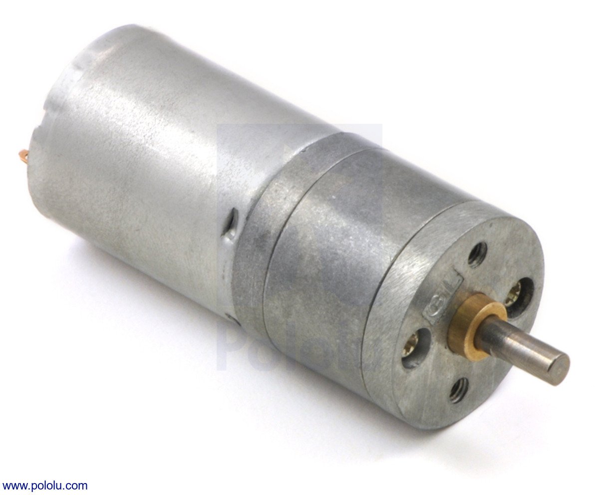 4.4:1 6V 1300RPM Redüktörlü DC Motor PL-1581