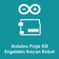 Arduino Proje Kiti - Engelden Kaçan Robot (Demonte)