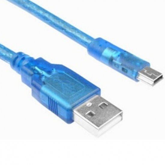 Mini USB Kablosu 30 cm ( Arduino Kablosu )