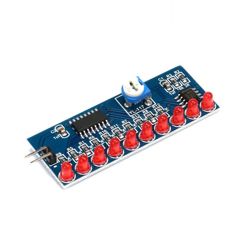 NE555 + CD4017 LED DIY Elektronik Eğitim Kiti - Kara Şimşek