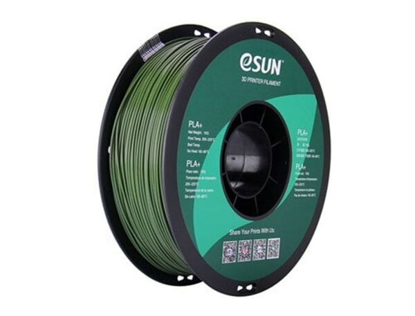ESUN 1.75 mm PLA+ Filament - Zeytin Yeşili