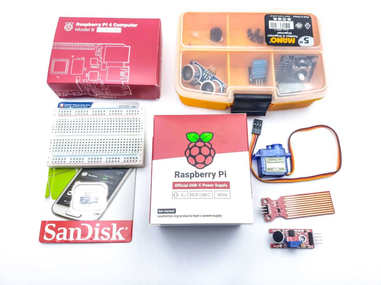 Raspberry Pi 4 Maker Seti