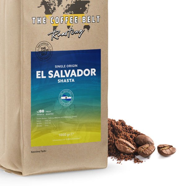 El Salvador Shasta Yöresel Kahve 1000 gr.
