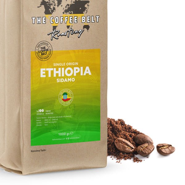 Ethiopia Sidamo GR.4 Yöresel Kahve 1000 gr.