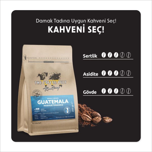 Guatemala Huehuetenango Yöresel Kahve 1000 gr.