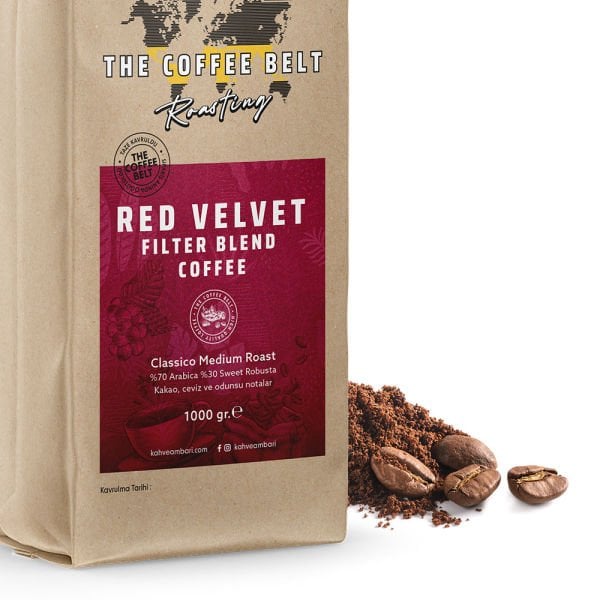 Red Velvet Blend Filtre Kahve 1000 gr.