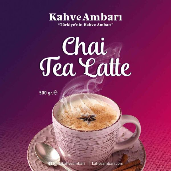 Chai Tea Latte Toz 500 gr
