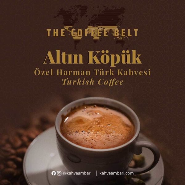 The Coffee Belt Altın Köpük Özel Harman Türk Kahvesi 500 gr