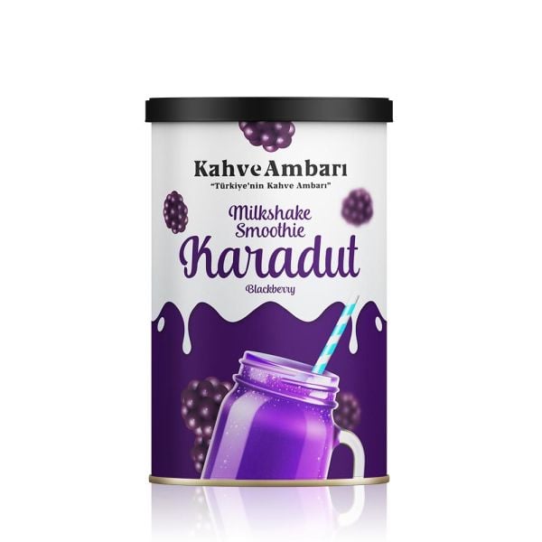 Karadut Aromalı Milkshake Smoothie Tozu 500 gr