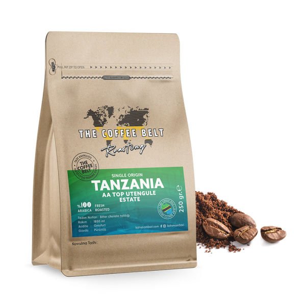 Tanzania AA Top Utengule Estate Yöresel Kahve 250 gr.