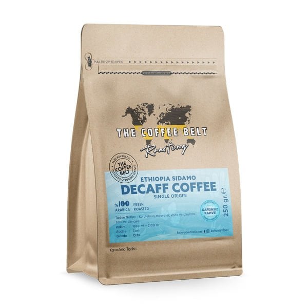 Etiyopya Decaff (Kafeinsiz Kahve) 250 Gr.
