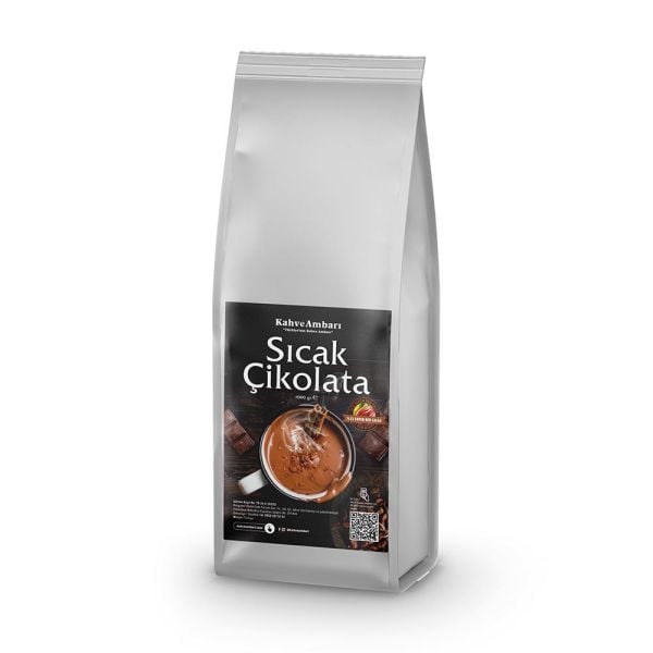 Kahve Ambarı Sıcak Çikolata 1000 Gr Folyo