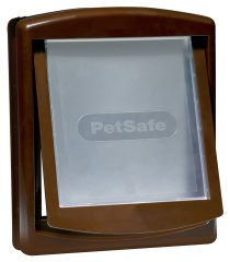 PetSafe 755 Ef Staywell Orjinal 2 Yönlü Kilitli Kapı Orta Boy Kahverengi