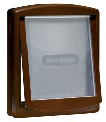 PetSafe 775 Ef Staywell Orjinal 2 Yönlü Kilitli Kapı Büyük Boy Kahverengi