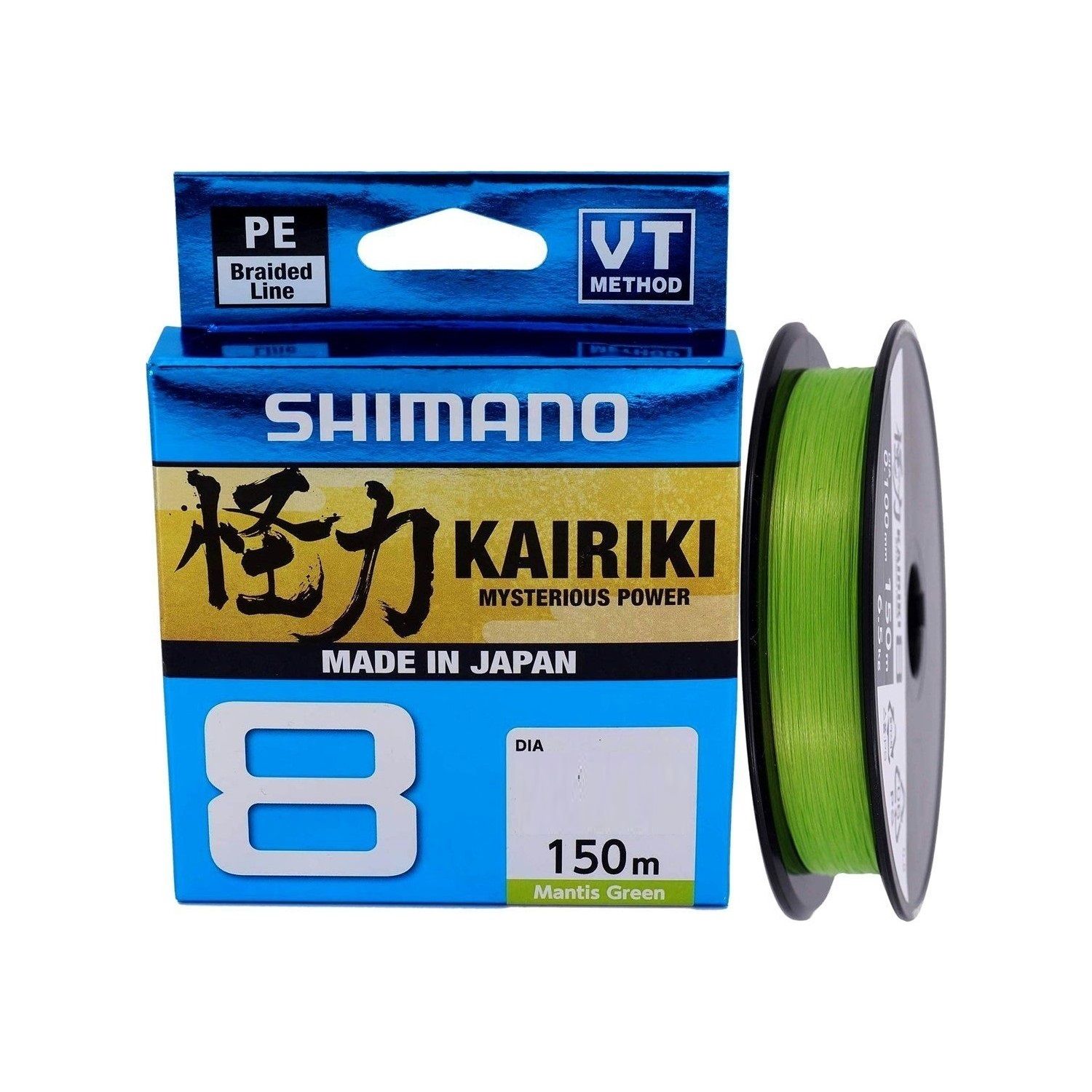 Shimano Kairiki 8 Mantis Green 150mt İp Misinalar