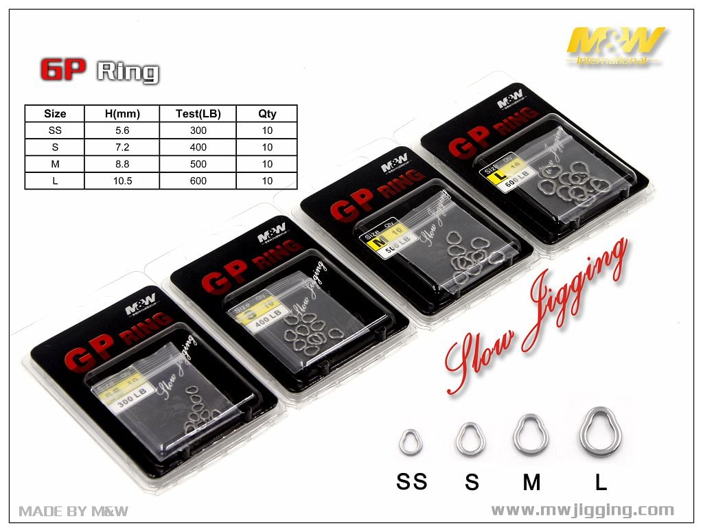 M&W Jigging GP Ring Armut Halka