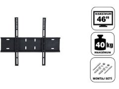 Achill 46'' - 117 Ekran SabitTv Askı Aparatı Tüm Tv 'ler İçin - Su Terazili