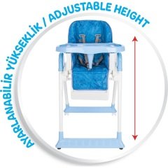 Pilsan  Süper Mama Sandalyesi - Mavi