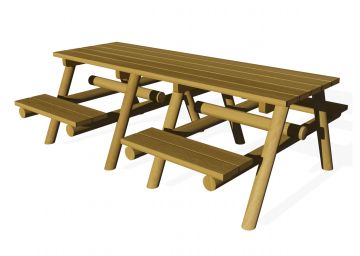İkili Piknik Masası