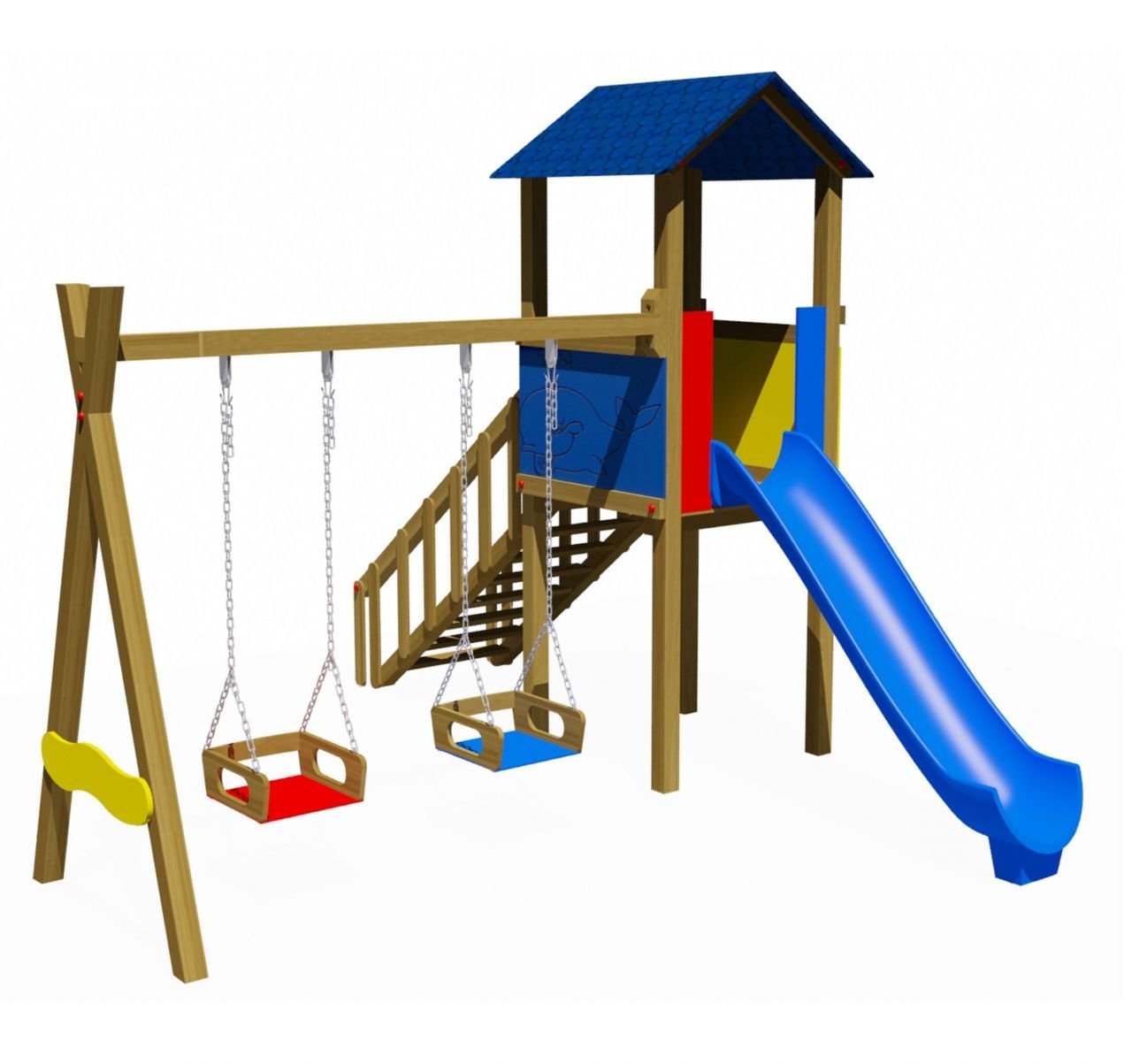 Tek Kule Salıncaklı Park