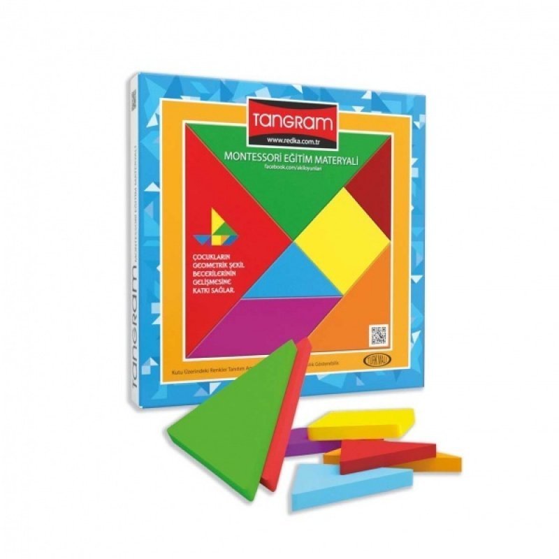 Ahşap Tangram 7 Parça