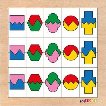 AHŞAP PUZZLE RENKLERİ VE ŞEKİLLERİ SIRALAYALIM-2