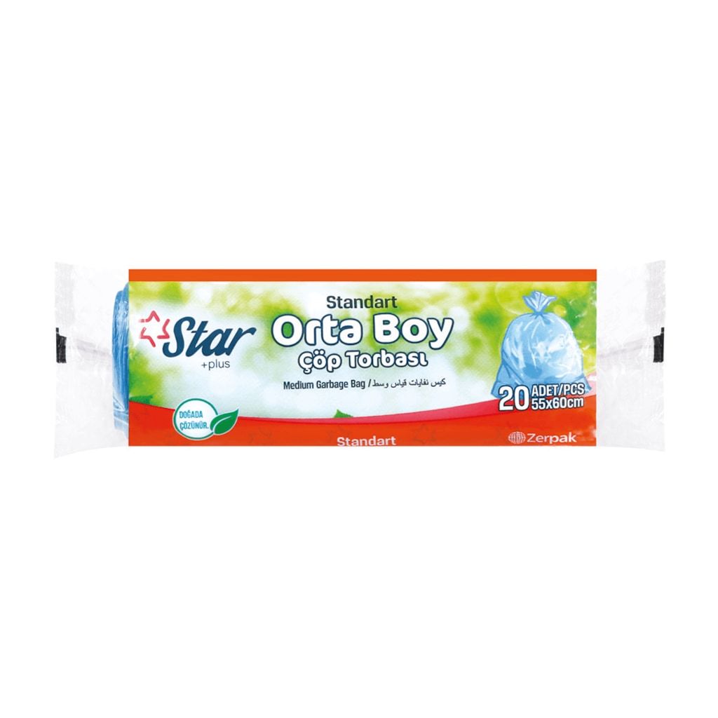 Orta Boy Standart Çöp Torbası