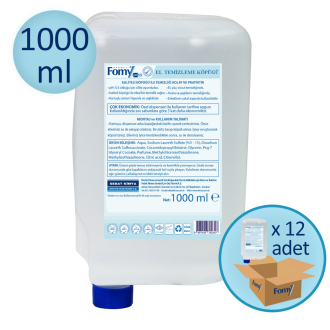 FOMY KÖPÜK SABUN 1000 ML STANDART 12'Lİ