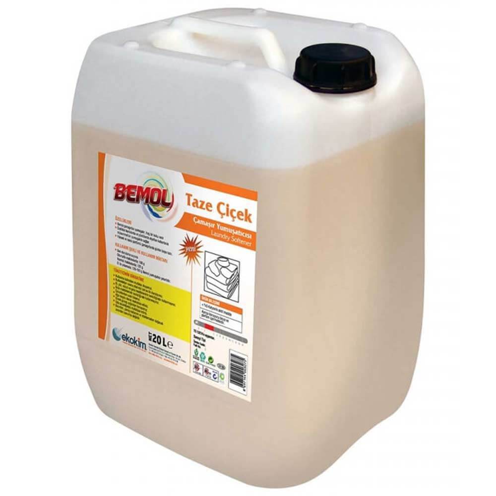Bemol Taze Çiçek Çamaşır Yumuşatıcıs 20 kg Yüksek Parfümlü