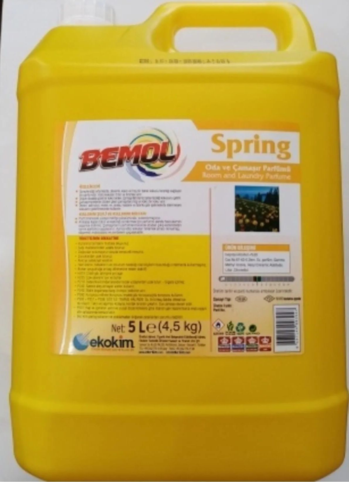 BEMOL SPRİNG ÇAMAŞIR VE ODA PARFÜMLÜ ORJINAL 5 KG