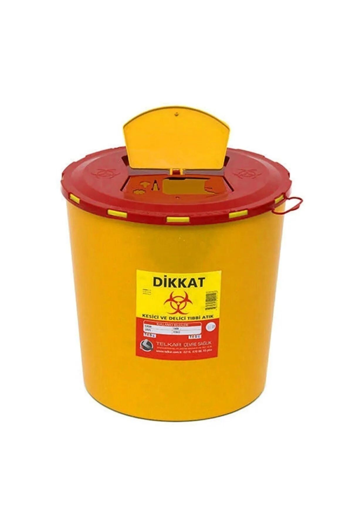 Kesici Ve Delici Tıbbi Atık Kovası 10 lt 10 Adet