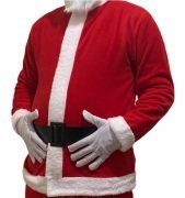 Noel Baba Kostümü Polar Noel Baba Kıyafeti