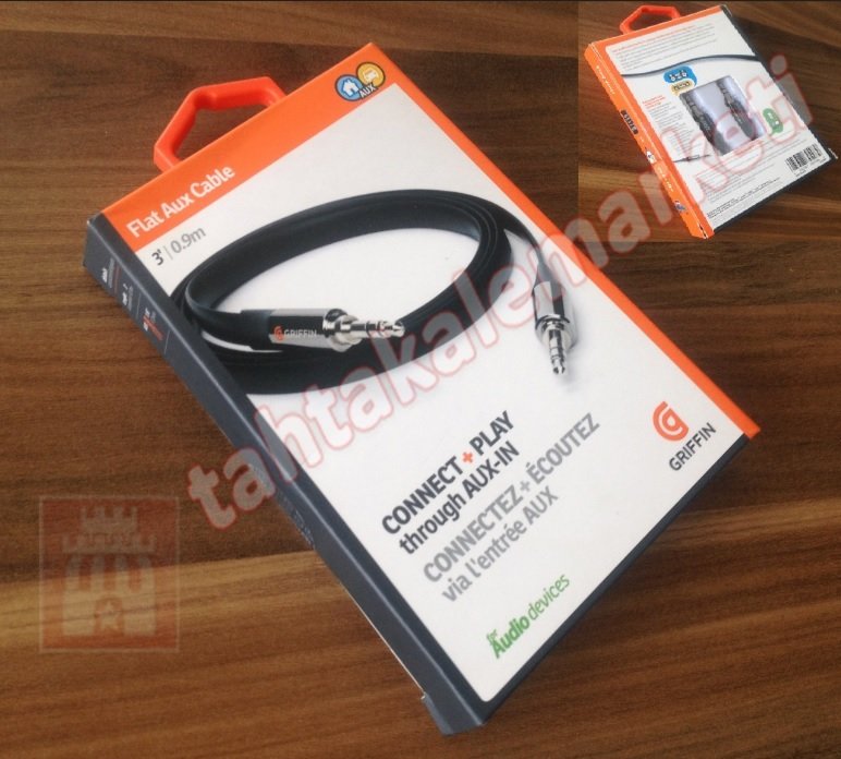 Griffin 3.5mm Aux Kablo Ses Aktarım Kablosu