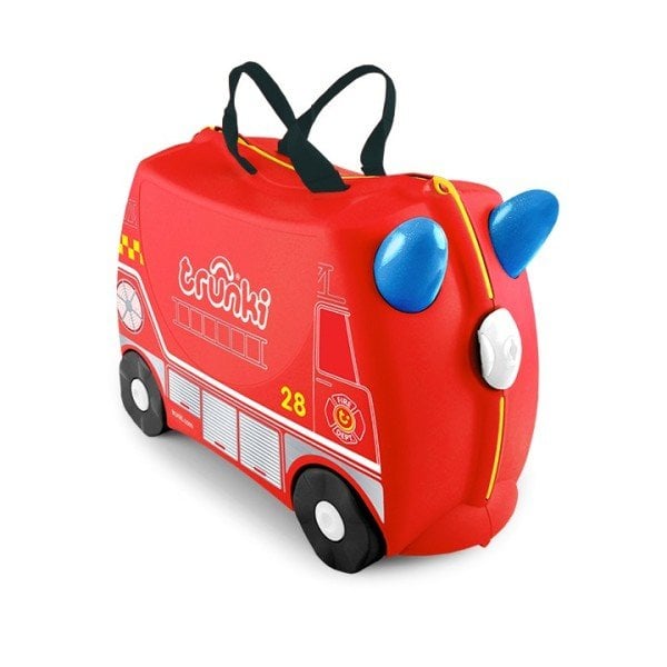 Trunki Çocuk Bavulu - İtfaiye Aracı Frank