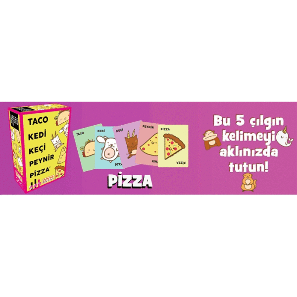 Taco Kedi Keçi Peynir Pizza