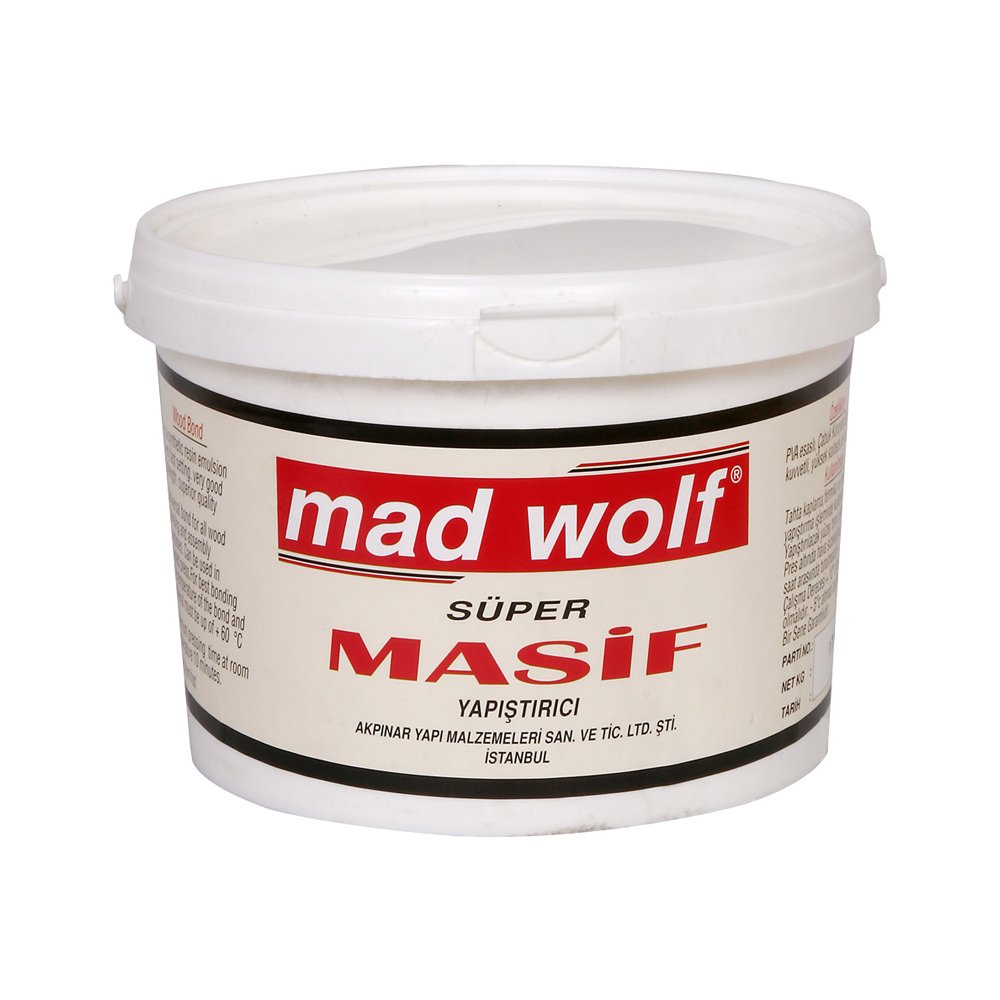 MAD WOLF MASİF TUTKALI 20 KG PEMBE