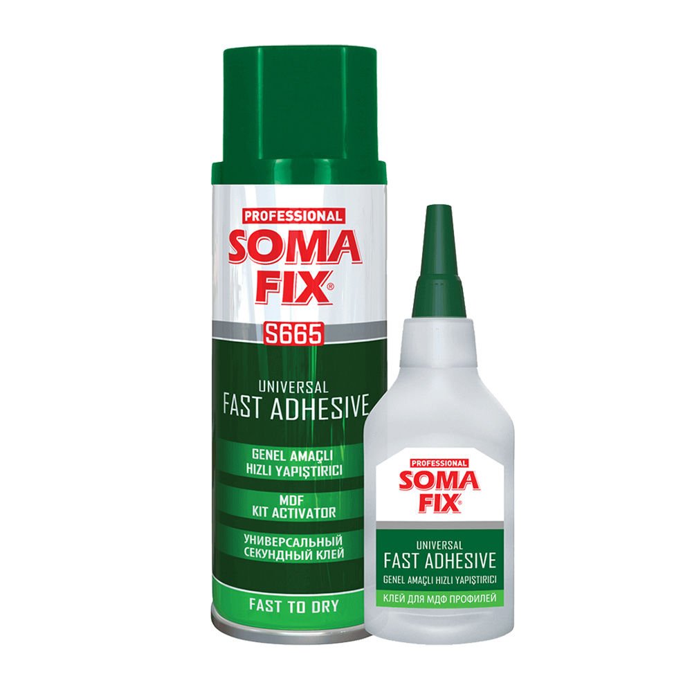 SOMAFİX MDF YAPIŞTIRICI SET 400ML+100 GR