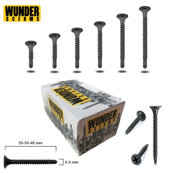 WUNDER M.U.V 3.5X25 ALÇIPAN VİDASI