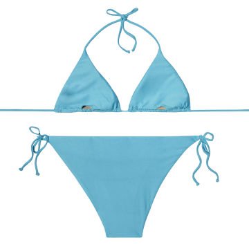 Neon Blue Bikini - Triangle