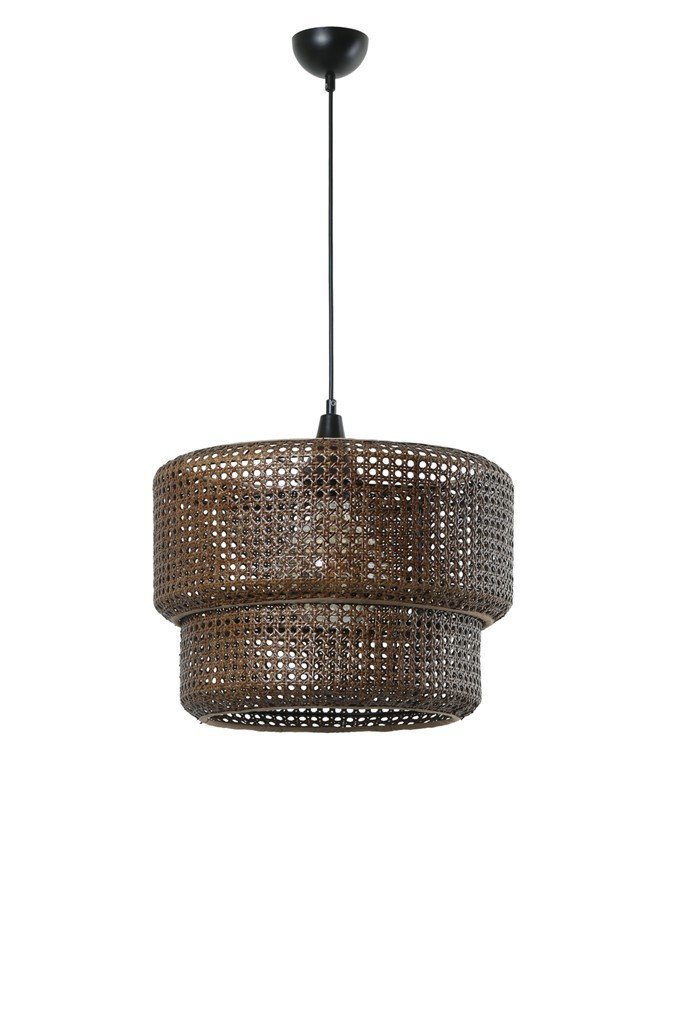 HİPER HOPE TEKLİ KAHVE RATTAN SARKIT 8573-6