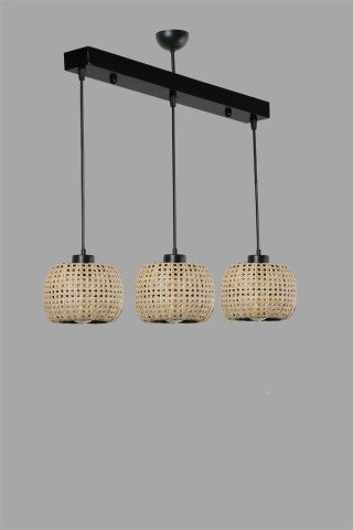 HİPER TIGER 3 LÜ SIRALI RATTAN SARKIT8575-6