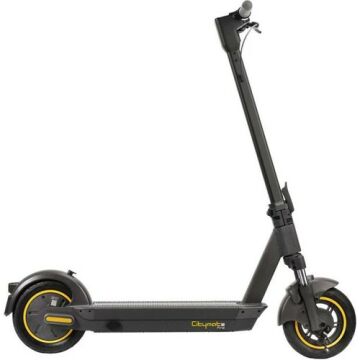 Teknofonik Citymate Fire 500 Watt Elektrikli Scooter Amortisörlü Güçlü Tork 10 Inch Şişme Teker