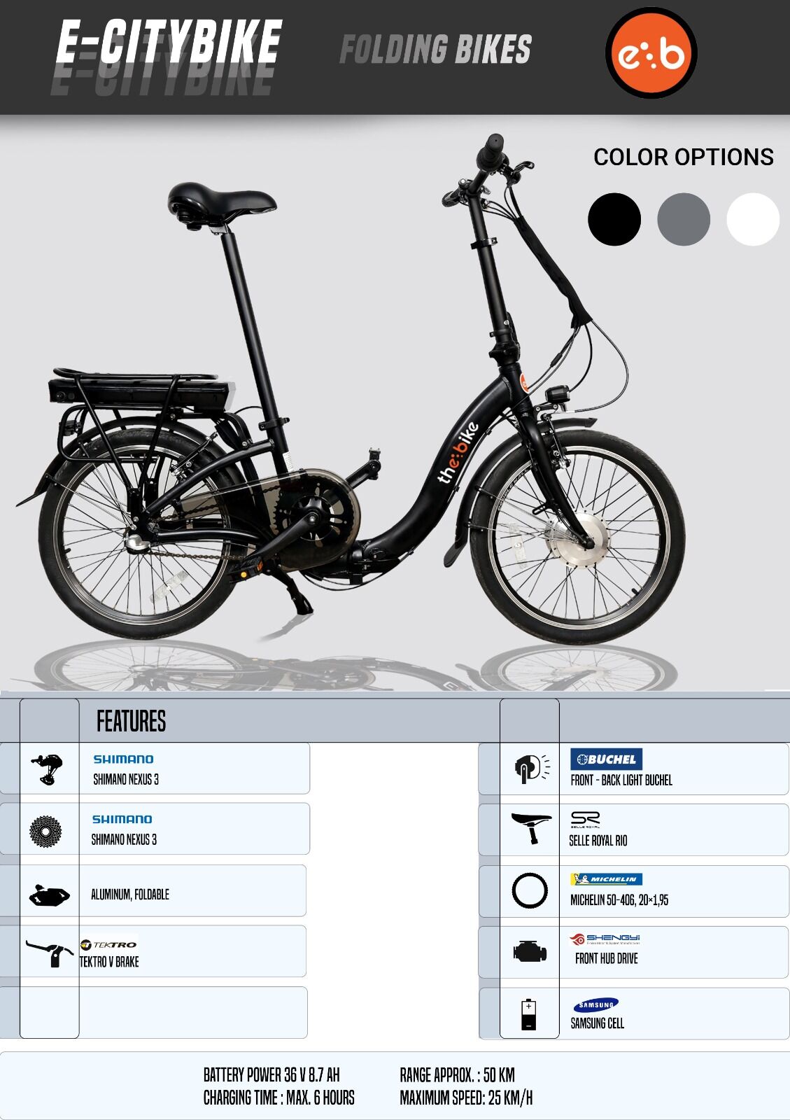 THE BIKE ELEKTRİKLİ BİSİKLET