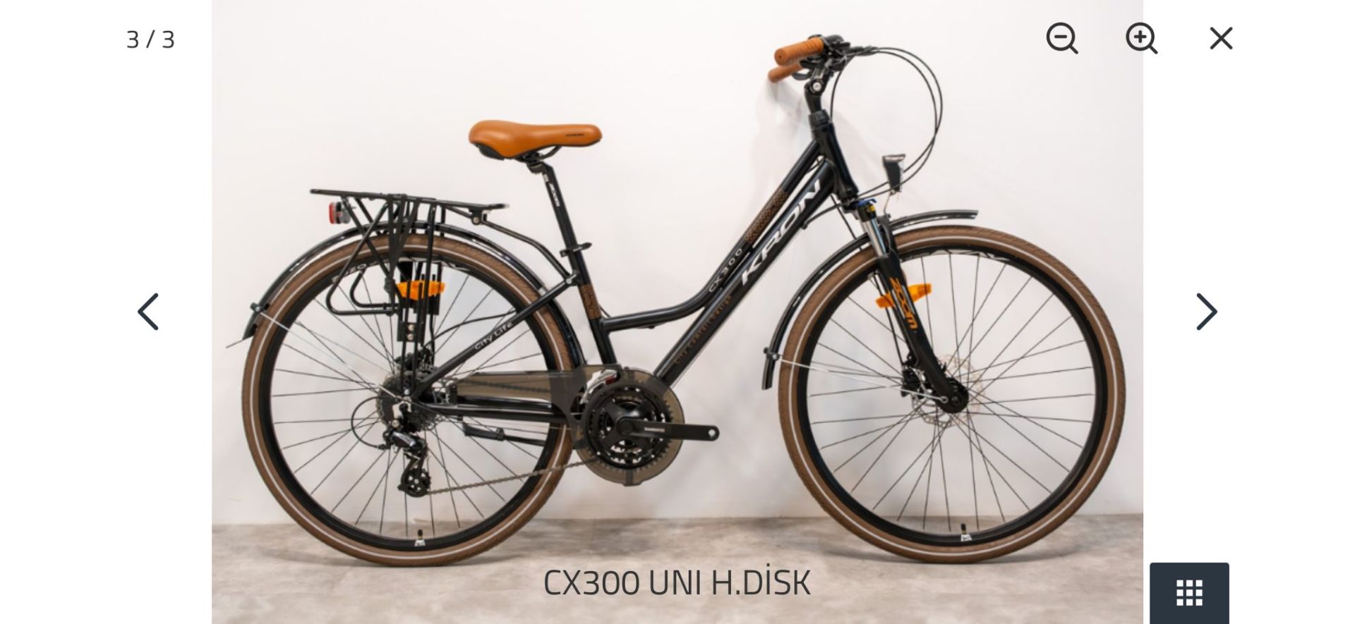 KRON CX300 UNI H.DİSK 28 Jant Şehir Bisikleti