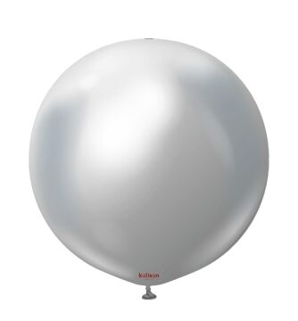 BALON 24'' KROM(MİRROR) SİLVER  2 Lİ KALİSAN