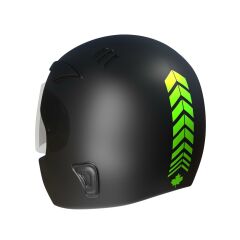 Moto Rider 4'lü Sticker Seti Floresan Yeşil İç Dış Jant Şeridi Kask ve Çamurluk Çınar Extreme