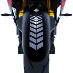 Moto Rider 4'lü Sticker Seti Taş Grisi İç Dış Jant Şeridi Kask ve Çamurluk Çınar Extreme