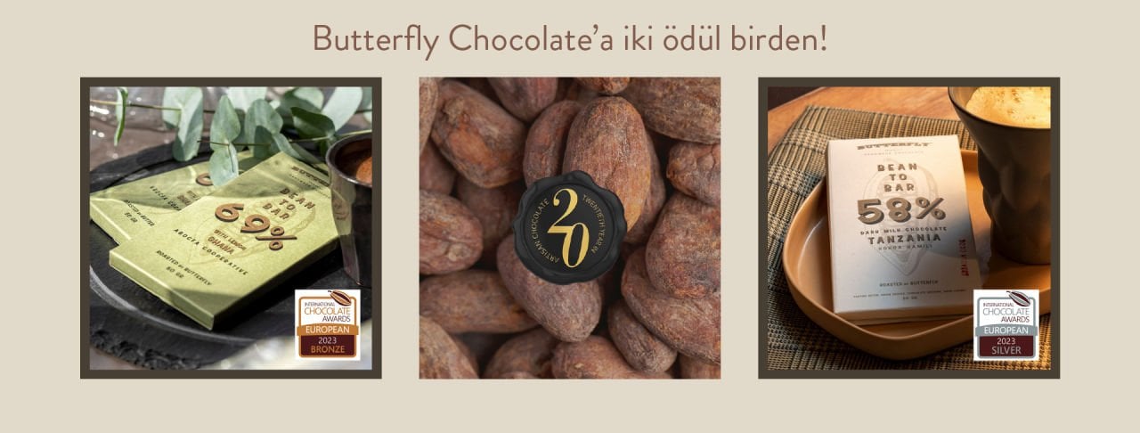 BUTTERFLY CHOCOLATE’A İKİ ÖDÜL BİRDEN!