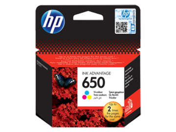 HP 650 Üç Renkli Kartuş CZ102AE